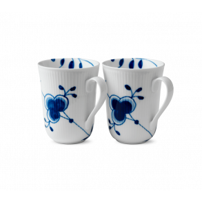 Royal Copenhagen Bl Mega Riflet Krus 36cl, 2-pak.