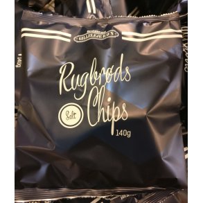 Rugbrdschips med salt fra Restaurant Gilleleje Havn, 140g