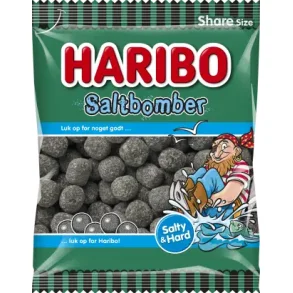 Haribo Saltbomber, 120 gram