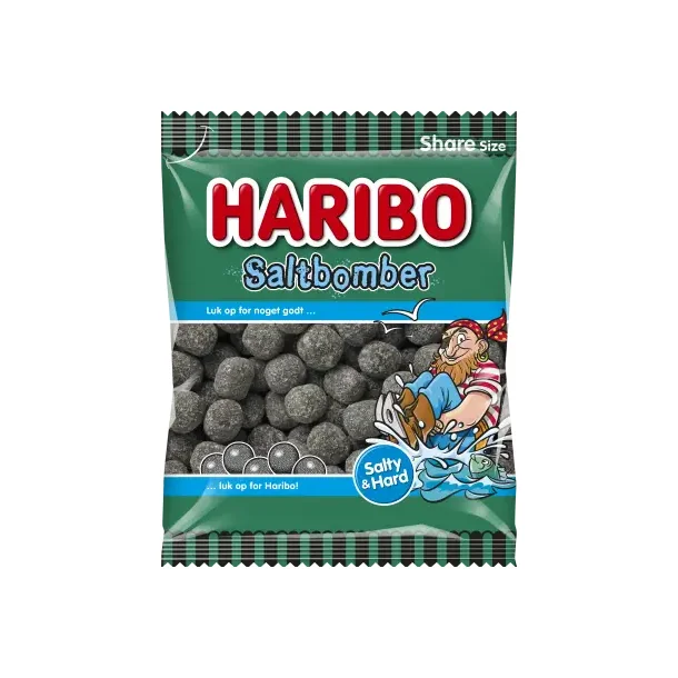 Haribo Saltbomber, 120 gram