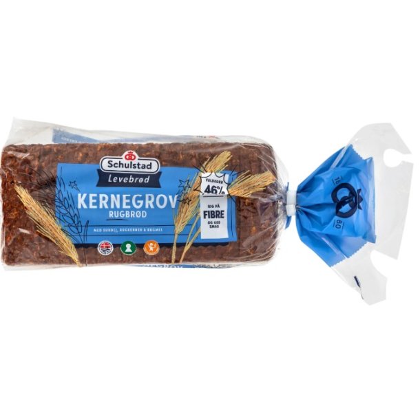 Afhentning hos K�lebilen - Levebr�d Kernegrov fra Schulstad 950 gram