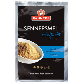 Sennepsmel groftmalet, 40 gram