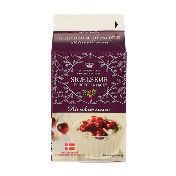Sklskr kirsebrsauce, 500g