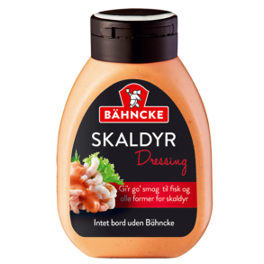 Skaldyrsdressing fra Bhncke. 270g.
