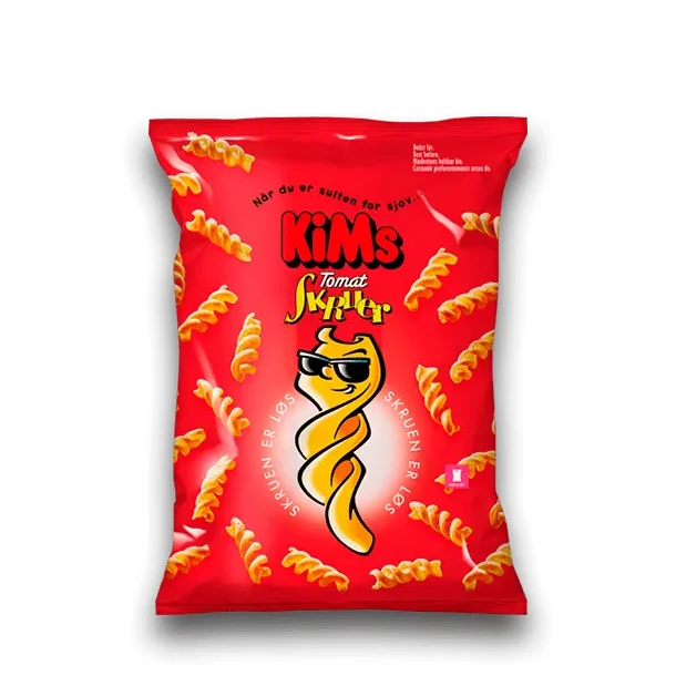 Kims Skruer med Tomat, 135g.