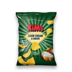 Kims Sour Cream & Onion, 160g