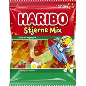 Haribo Stjerne Mix, 120 gram