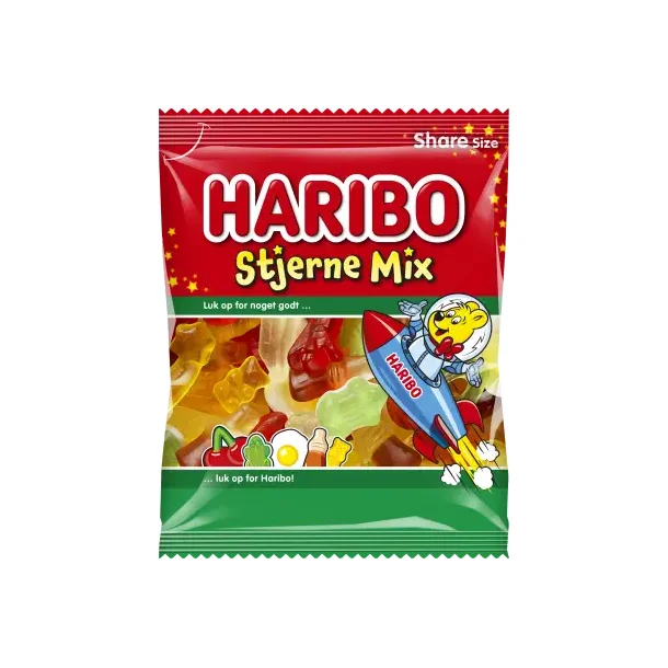 Haribo Stjerne Mix, 120 gram