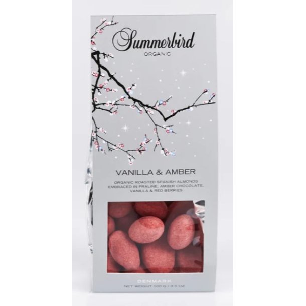 Summerbird Organic Vanilla &amp; Amber Mandler. 100g