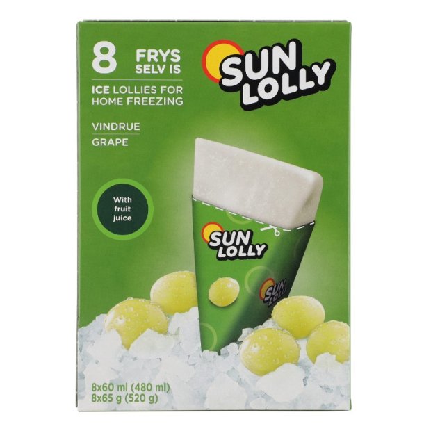 Sun Lolly Frys-selv is, Vindrue