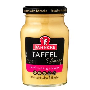 Bhncke Taffel Sennep, 250g.