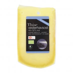 Thise kologisk Vesterhavs ost, 250g.