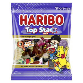 Haribo top star 120 g.