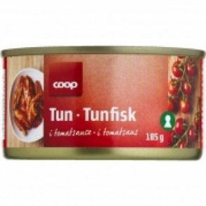 Tun i tomat, Coop ( 2 dser )