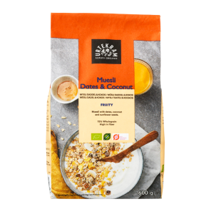 Urtekram Mysli med dadel og kokos, 600g