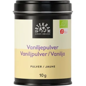 Urtekram kologisk ren vaniljepulver, 10g. 
