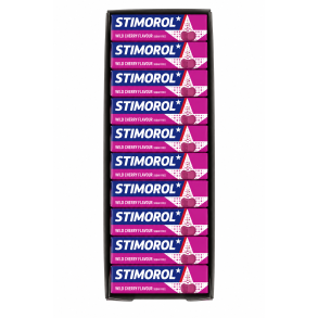 Stimorol wild cherry lilla 36 stk