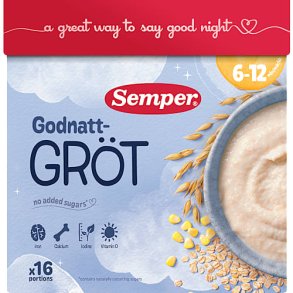 Semper Godnatgr�d fra 6 mdr - 480g