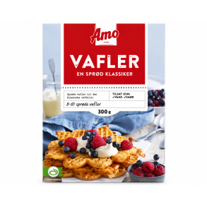 Amo Vafler, melblanding. 300g