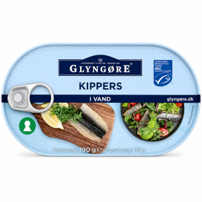 Kippers i vand fra Glyng�re (Kippers(fish) in water, Glyng�re)