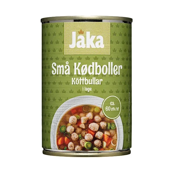 Jaka sm� k�dboller p� d�se, 410g