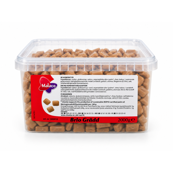Malaco/Leaf Brio Karamel 2 kg