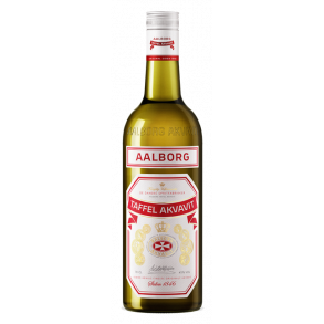 Rd Aalborg Taffel Akvavit, 0,7L. 