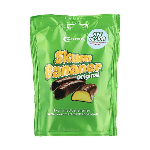 Carletti Skumbananer, 60 gram