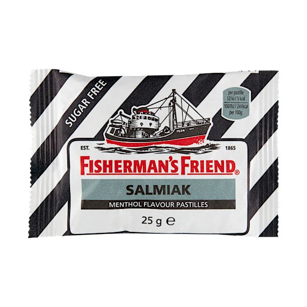 Fishermans Friend Salmiak Sukkerfri, 2 poser