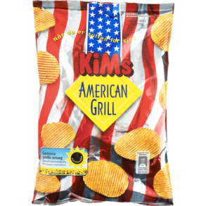 Kims Chips American Grill 170g