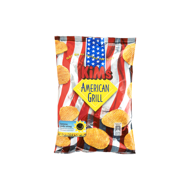 Kims Chips American Grill 175g