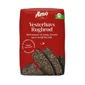 Amo Vesterhavsrugbr�d, 900g.