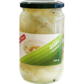 Asier i strimler, Discount, 670 gram