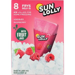 Sun Lolly Frys-selv is, Hindb�r