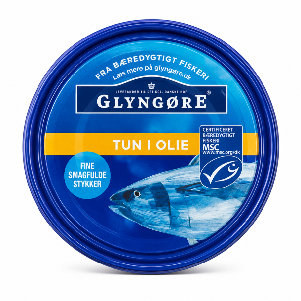 Tun i olie, Glyng�re ( 2 d�ser )