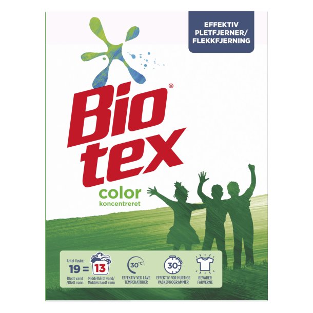 Biotex Color vaskepulver, 689g