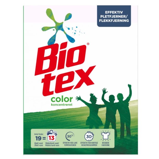Biotex Color vaskepulver, 689g