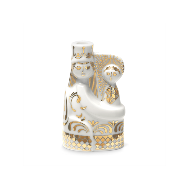 Bjrn Wiinblad Jesus/Maria lysestage. 12cm