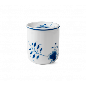 Royal Copenhagen Bl Mega Riflet Opbevaringskrukke, 80cl