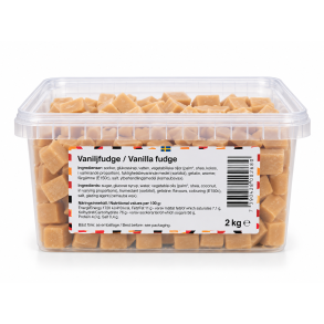 Vanilie fudge 2 kg