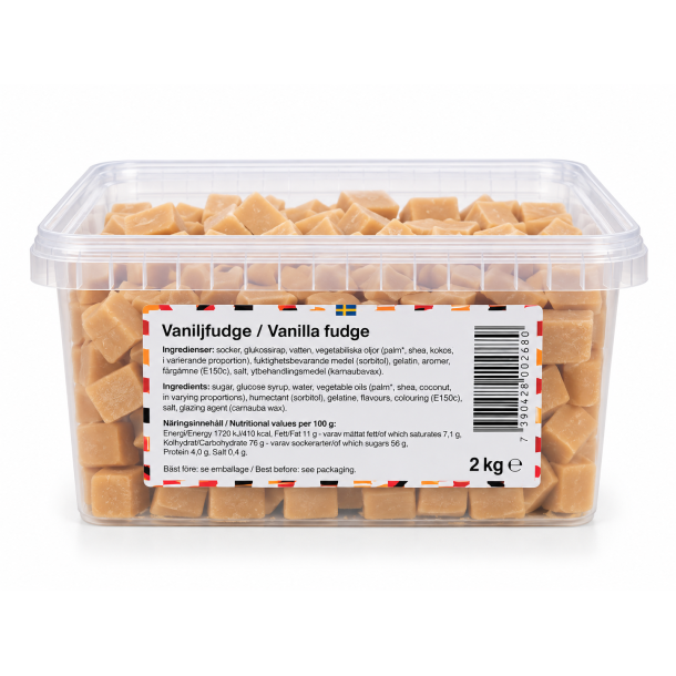Vanilie fudge 2 kg