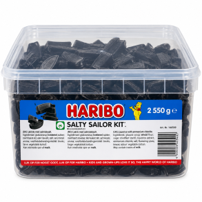 Haribo Salty Sailor Kit, 2,55 kg 