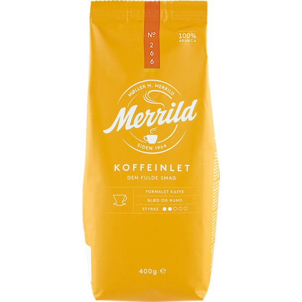 Merrild Koffeinlet, 400 gram