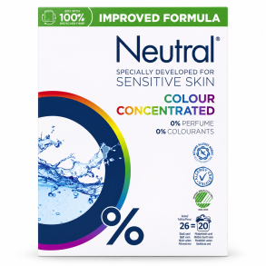 Neutral Color koncentreret vaskepulver, 975 gram