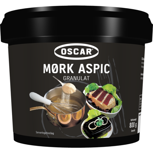 M�rk Aspic Skypulver. 800g (produktet er desv�rre besv�rligt at skaffe, s� l�ngere leveringstid)