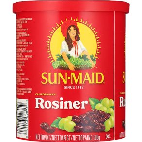 Rosiner, Sun-Maid, 400 gram. 