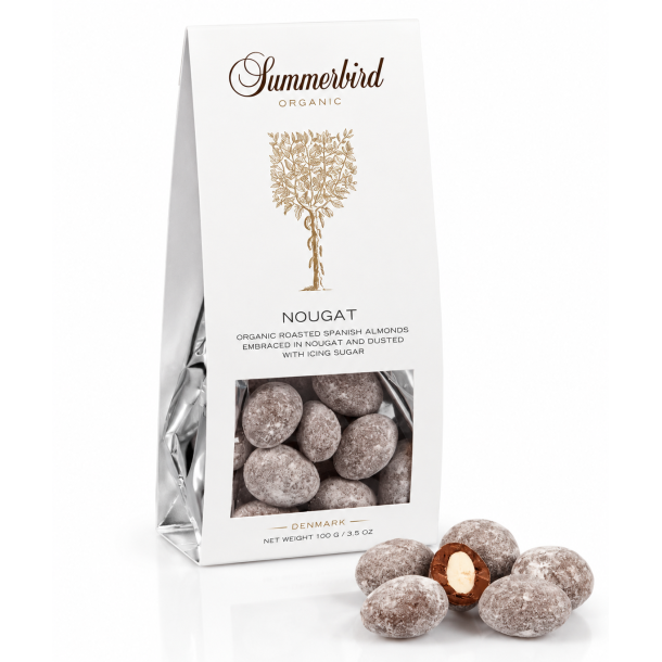 Summerbird Mandler med nougat. 100g