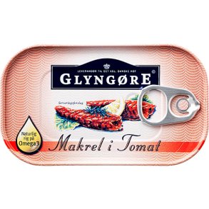 Makrel i tomat, Glyng�re,(Mackerel in tomato) 2 d�ser