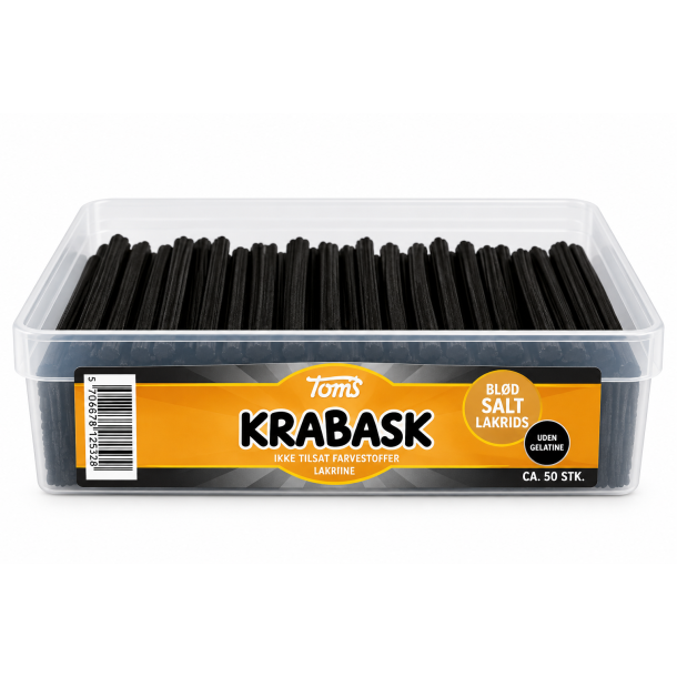 Toms krabask stang 50 stk ca. 1,2 kg