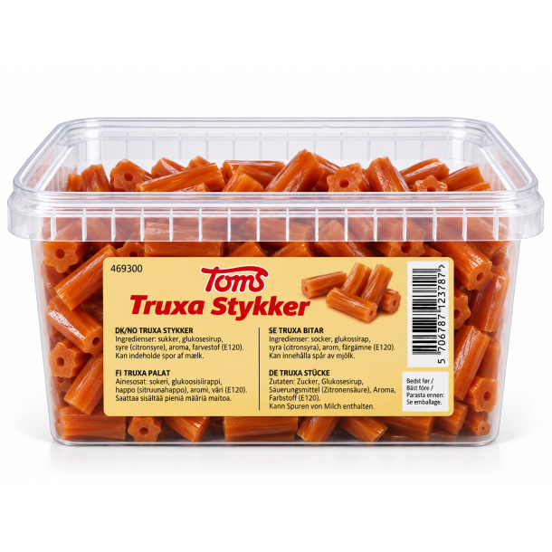 Toms truxa stykker 1,6 kg